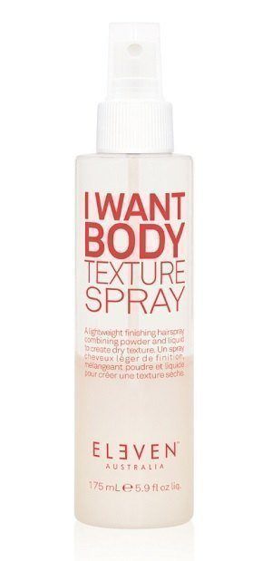 Texture Spray by Eleven Australia found at Sharper Image Hair Salon I Want Body Texture Spray found at Sharper Image Hair Design in Red Deer
