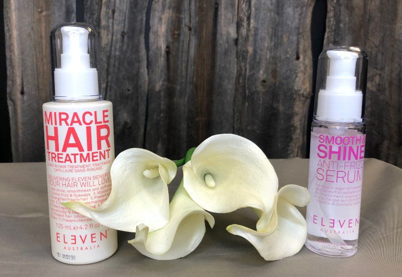 Miracle Hair Treatment and Smooth & Shine Anti-Frizz Serum by Eleven Australia Miracle Hair Treatment and Smooth & Shine Anti-Frizz Serum by Eleven Australia
