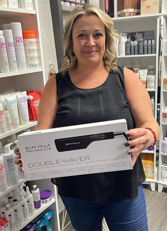 Jenn Recommends Sam Villa Double-Waver at the Trade Up - Level Up Hot Tools Event Jenn Recommends Sam Villa Double-Waver at the Trade Up - Level Up Hot Tools Event