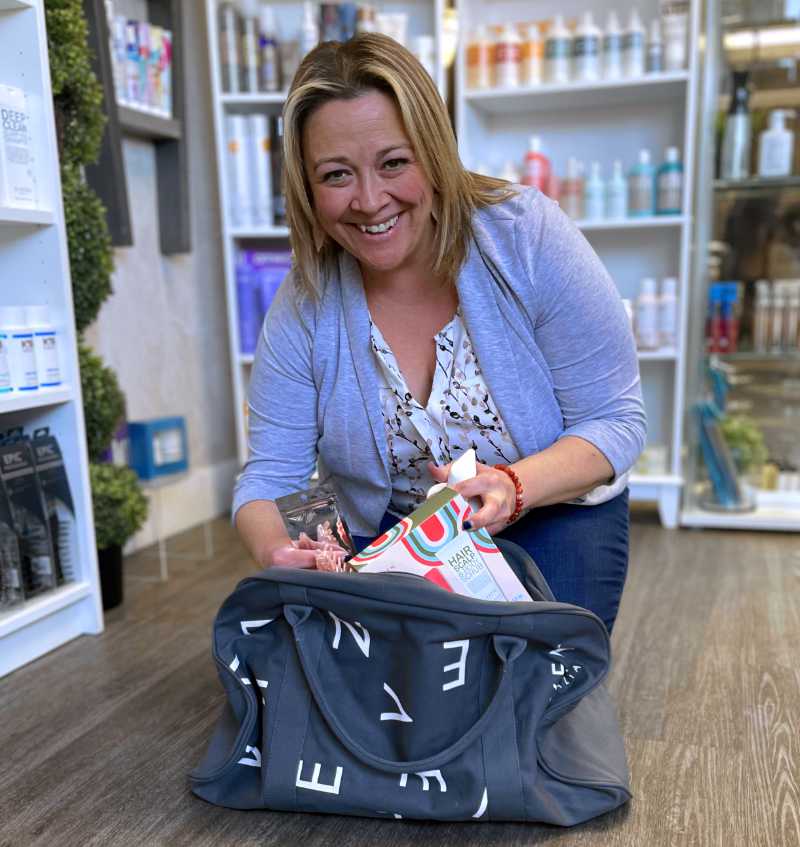 Jenn Put a Ton of Goodies In The Bag For You Jenn Put a Ton of Goodies In The Bag For You
