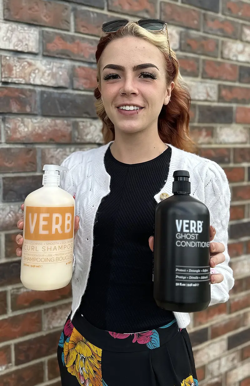 Daphne Recommends VERB Products during the Sharper Image Hair Design 2023 Litre Sale Daphne Recommends VERB Products during the Sharper Image Hair Design 2023 Litre Sale