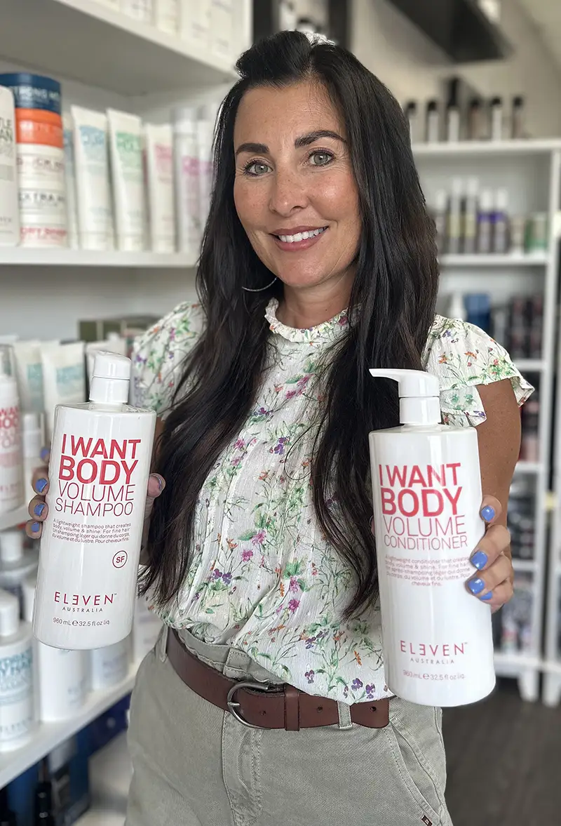 Elisha Recommends Eleven Australia Volume Shampoo and Conditioner for the 2023 Litre Sale Elisha Recommends Eleven Australia Volume Shampoo and Conditioner for the 2023 Litre Sale