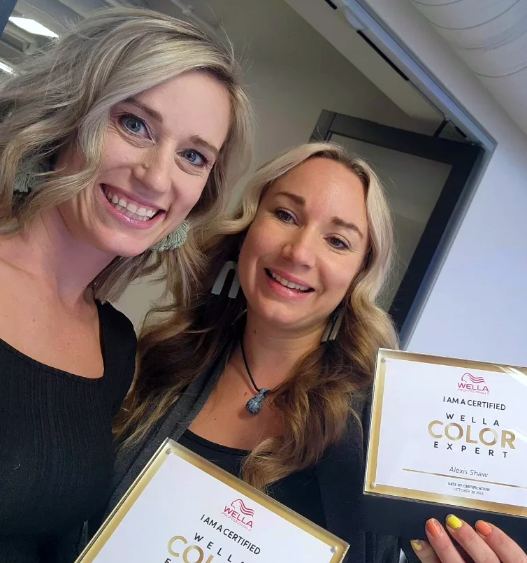 Alexi and Sherri - Oct 20th - Certified Wella Color Expert Alexi and Sherri - Oct 20th - Certified Wella Color Expert