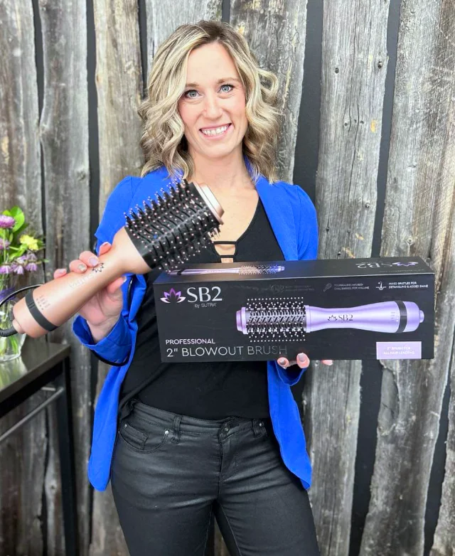 2024 Styling Tools Event-Sherri-SB2 Two Inch Blowout Brush 2" Blow Out brush